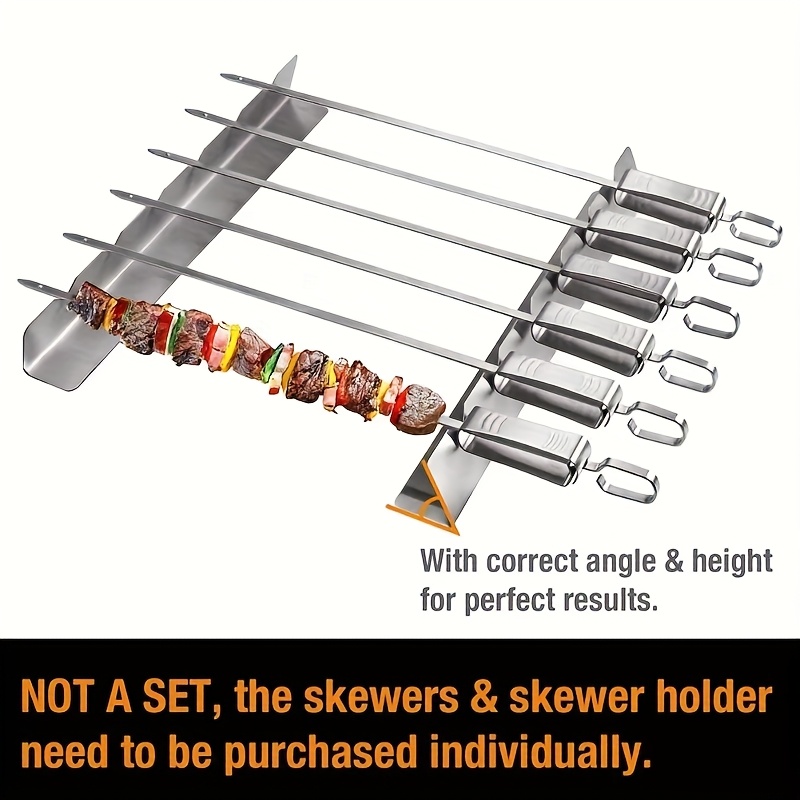 2 Stuks Kebab Rack Kebab Stand - Camping Cooking Utensil Holder recensie en prijs