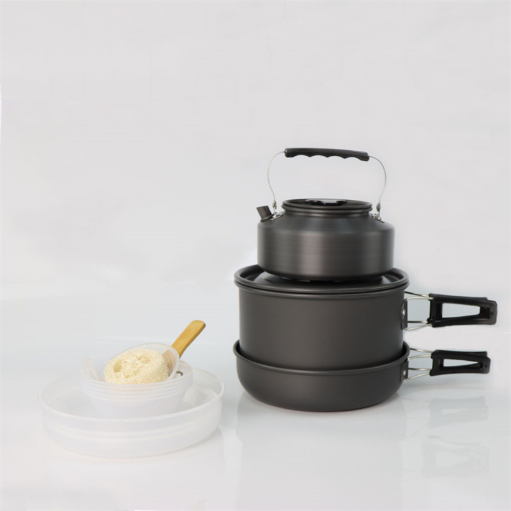 Grote kookset voor buiten, 2-4 - Camping Cooking Pot Large recensie en prijs