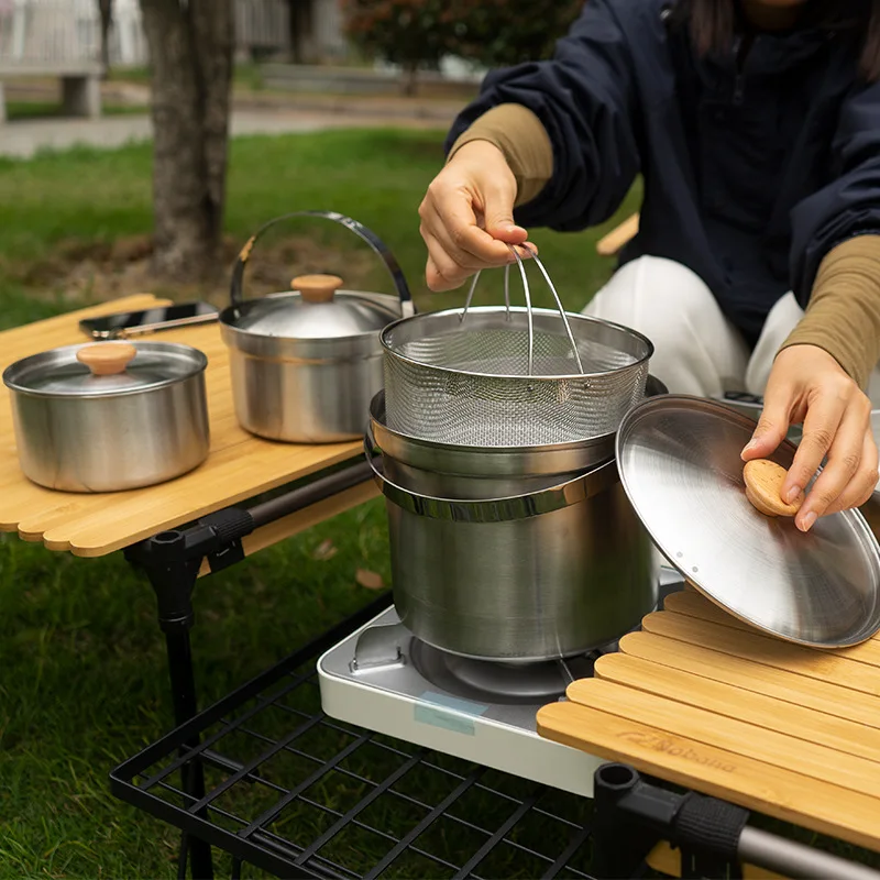 2026 Nieuwe Outdoor RVS Pannen - Camping Cooking Pot Stainless Steel recensie en prijs
