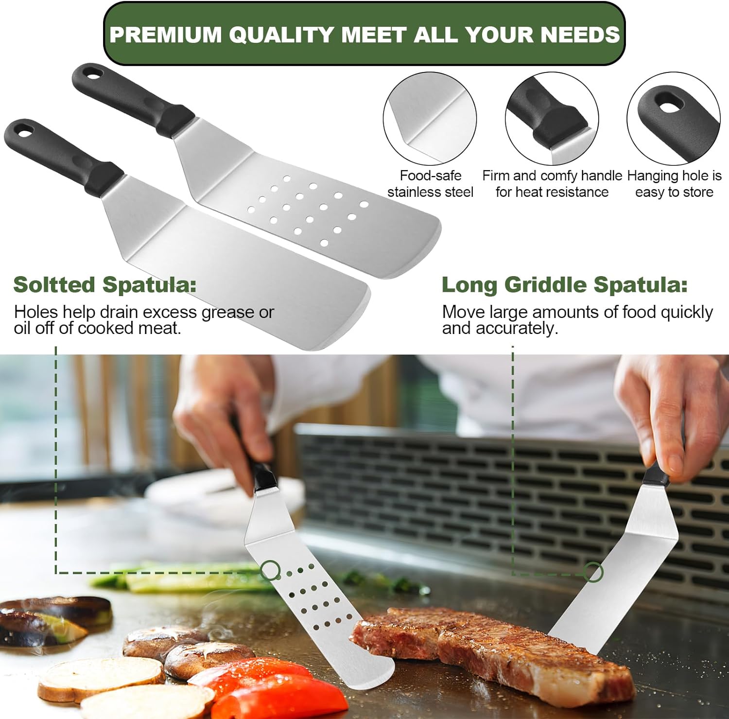 33-delige Flat Top Grill Acces - Camping Cooking Flat Top recensie en prijs