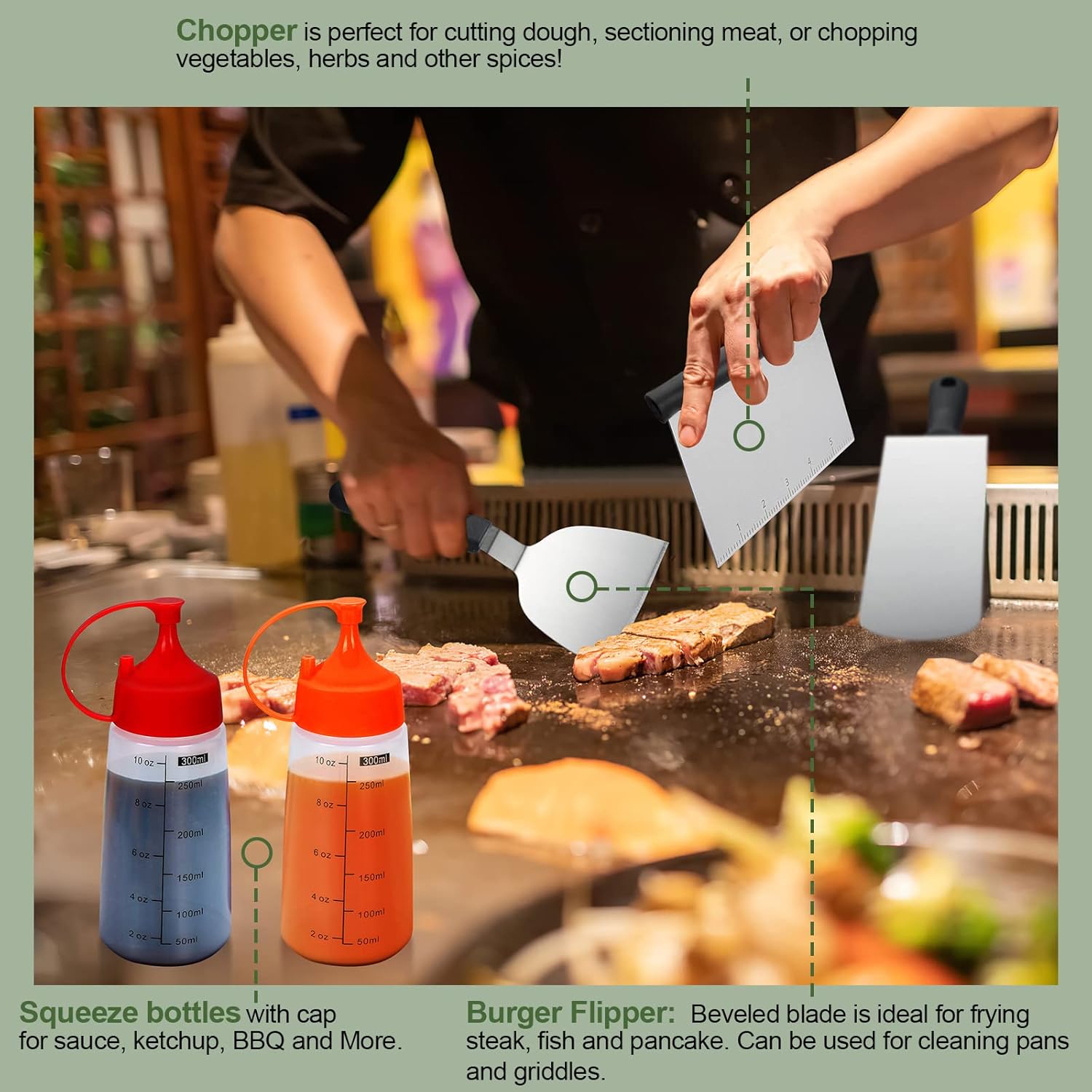 33-delige Flat Top Grill Acces - Camping Cooking Flat Top recensie en prijs