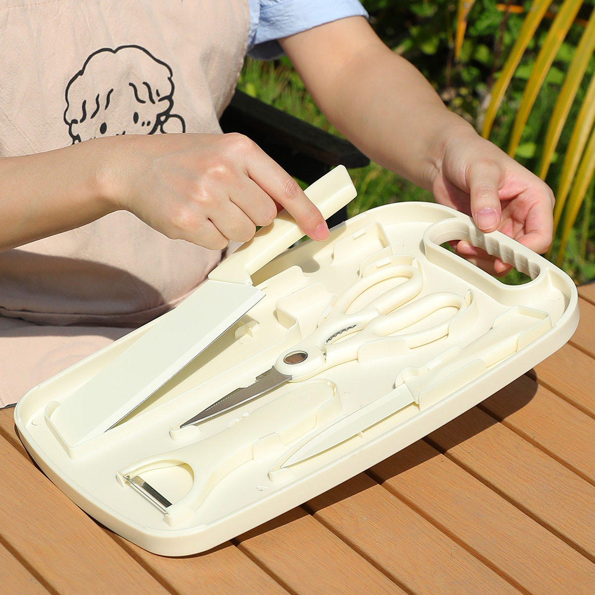 Draagbare Outdoor Picknick Set - Camping Cooking Set Stainless Steel recensie en prijs