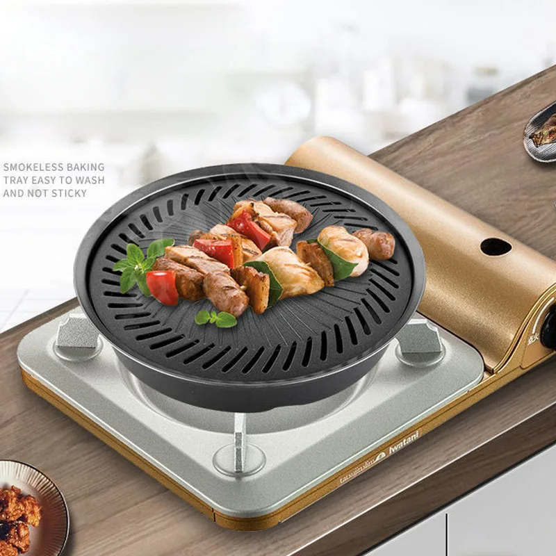 Koreaanse non-stick barbecueba - Camping Cooking Flat Top recensie en prijs