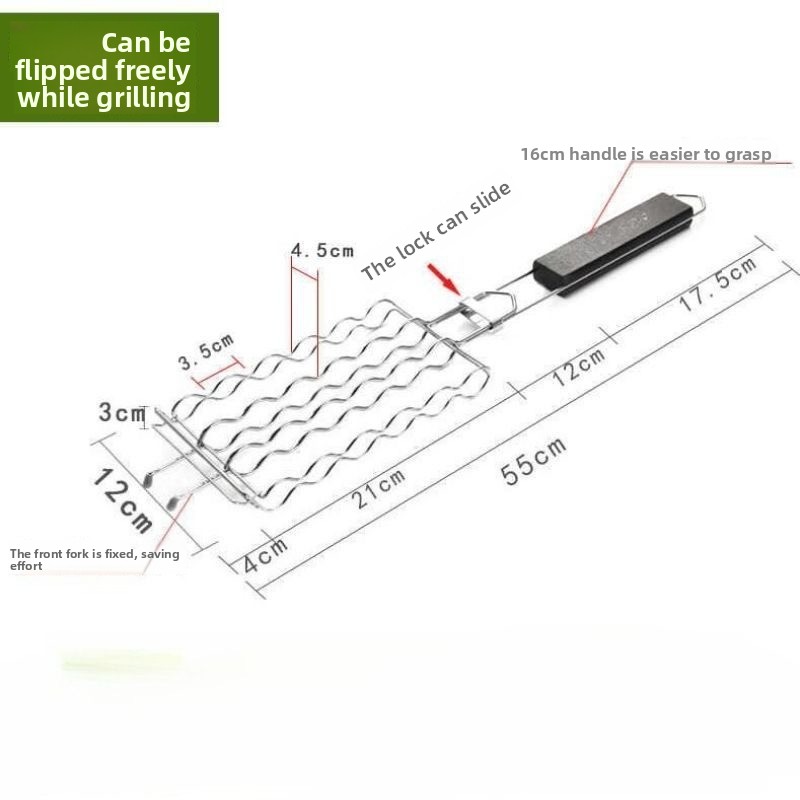 Draagbare camping BBQ-grill Co - Camping Cooking Grill recensie en prijs