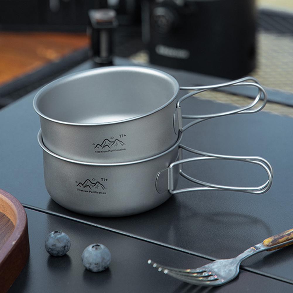 Ultralichte titanium kookgerei - Camping Cooking Pot Stainless Steel recensie en prijs