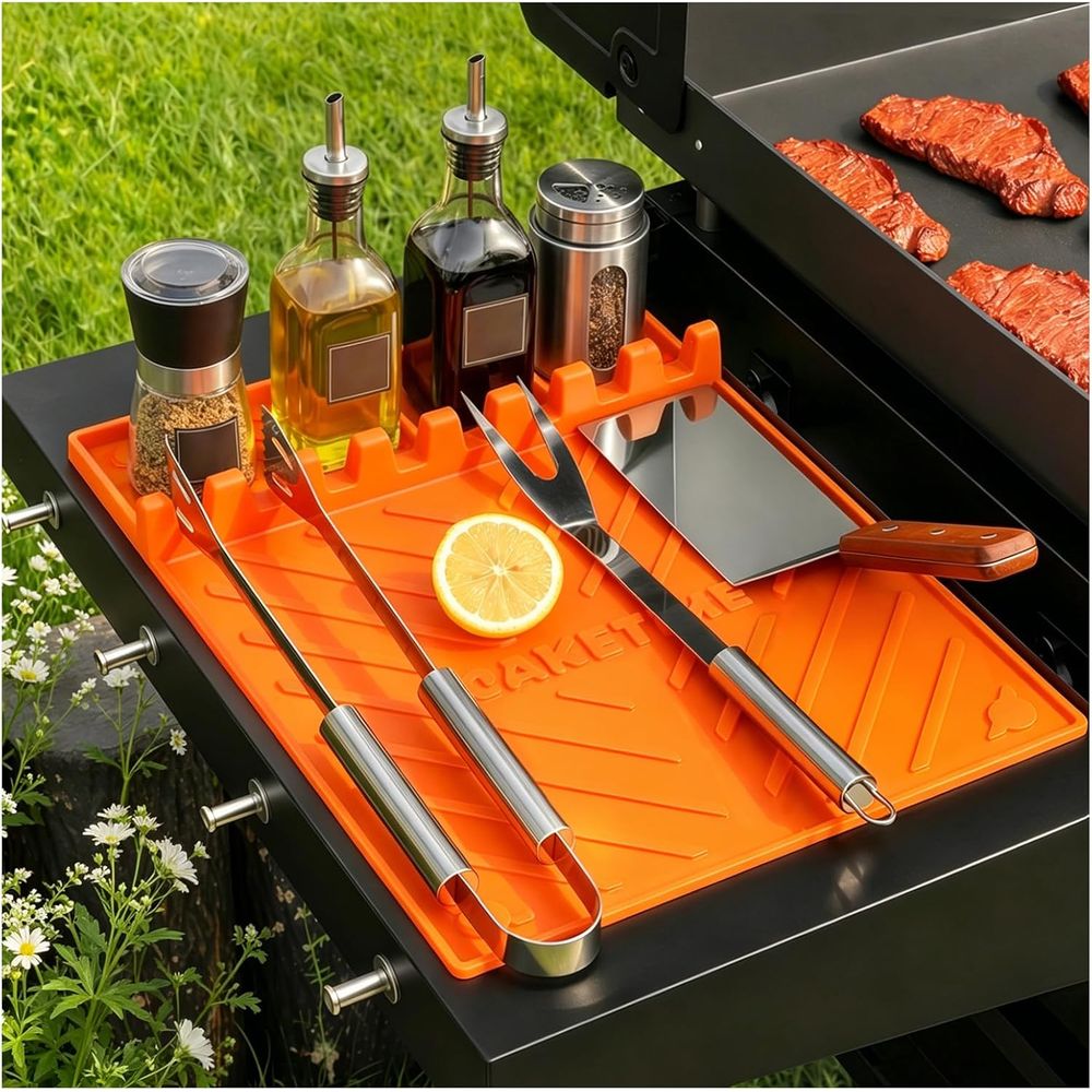 Siliconen grillmatten of acces - Camping Cooking Accessories recensie en prijs