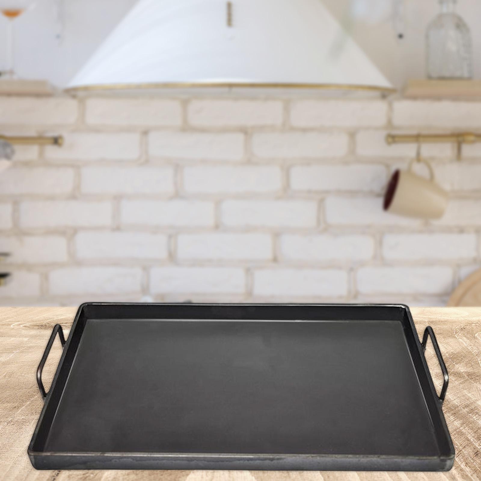 1 stuk gietijzeren kookplaat,  - Camping Cooking Cast Iron recensie en prijs