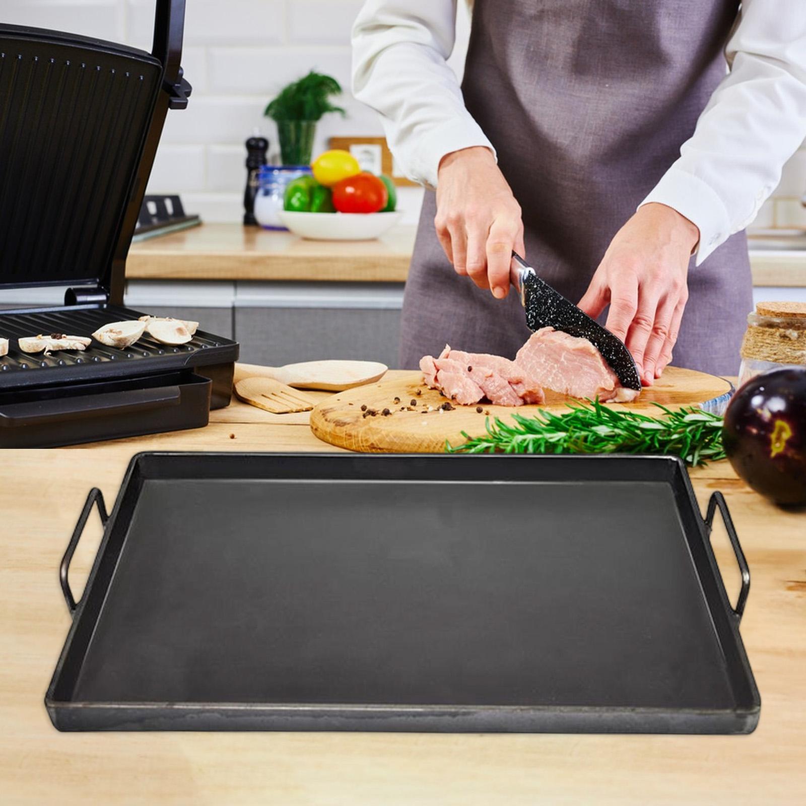 1 stuk gietijzeren kookplaat,  - Camping Cooking Cast Iron recensie en prijs