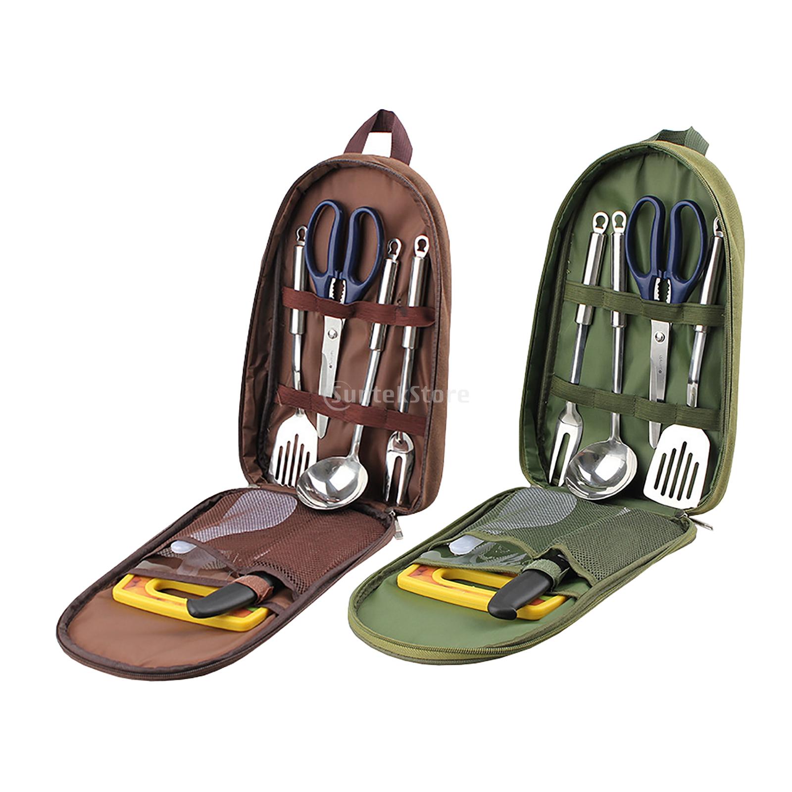 7-delige camping keukengerei s - Camping Cooking Set 2 Person recensie en prijs