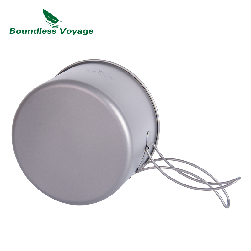 Boundless Voyage Titanium Pot  - Camping Cooking Mess Kit recensie en prijs