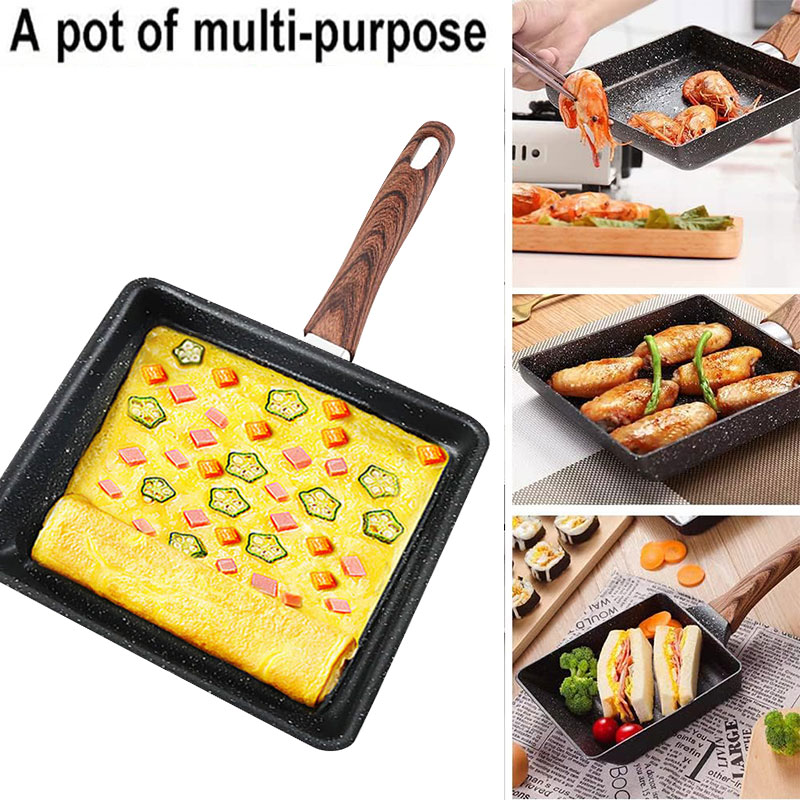 Japanse Omeletpan Anti-aanbak  - Camping Cooking Without Gas recensie en prijs