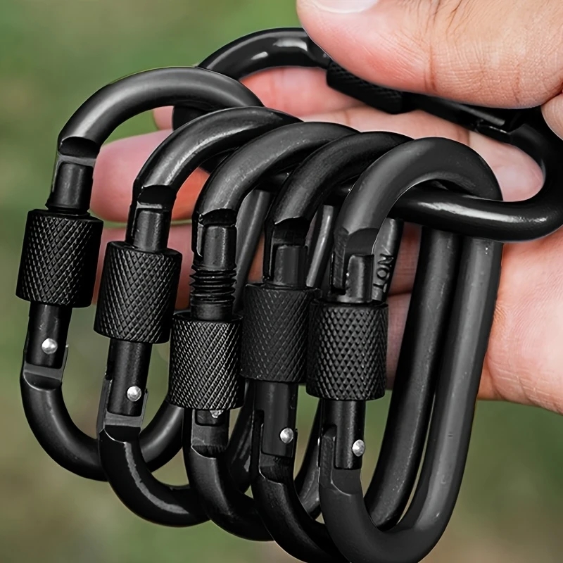 4 Stuks Aluminium D-Ring Karab - Camping Cooking Accessories recensie en prijs