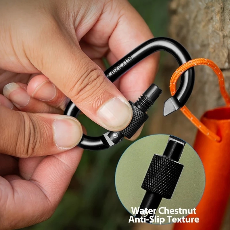 4 Stuks Aluminium D-Ring Karab - Camping Cooking Accessories recensie en prijs