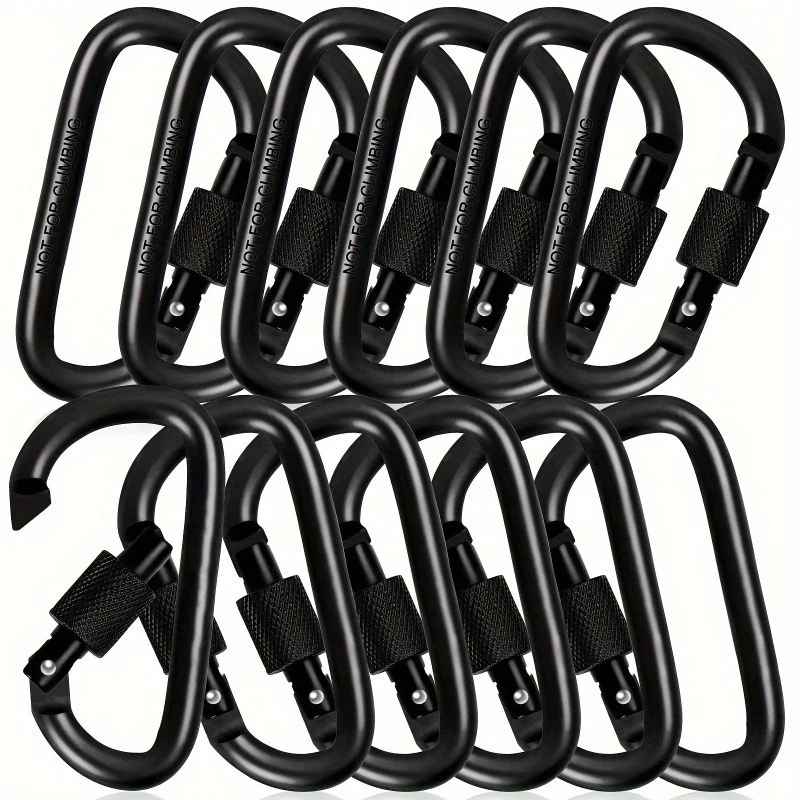 4 Stuks Aluminium D-Ring Karab - Camping Cooking Accessories recensie en prijs