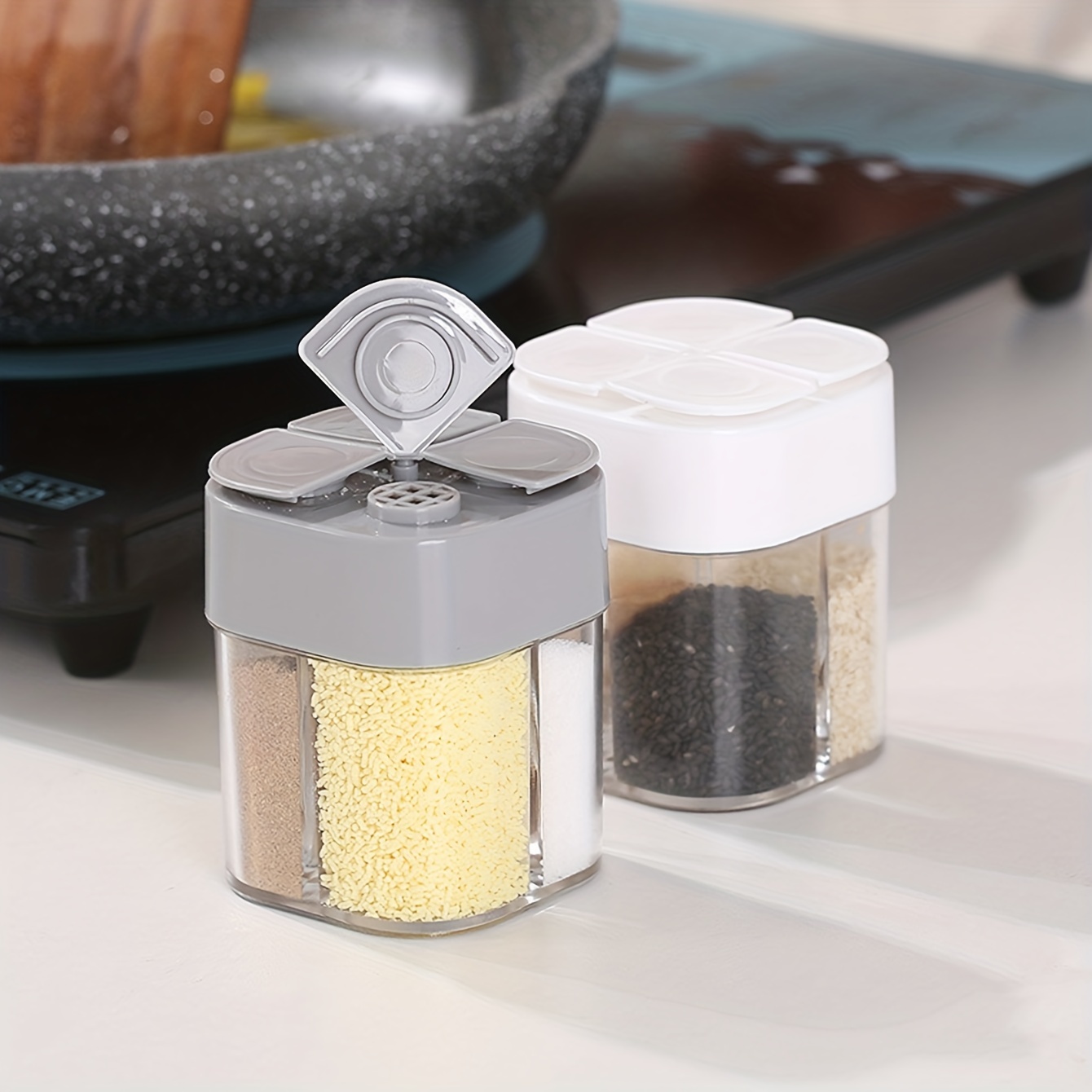 4in1 Camping Kruiden Shaker Mu - Camping Cooking Set Stainless Steel recensie en prijs