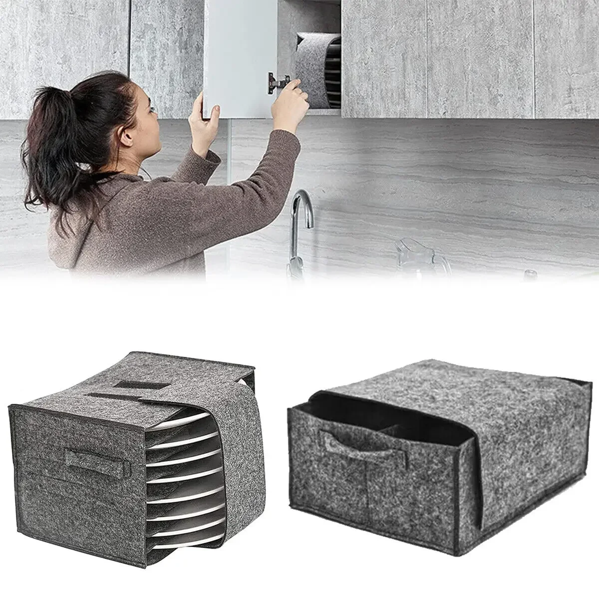 1 stuk vilten bord, schaal, be - Camping Cooking Utensil Holder recensie en prijs