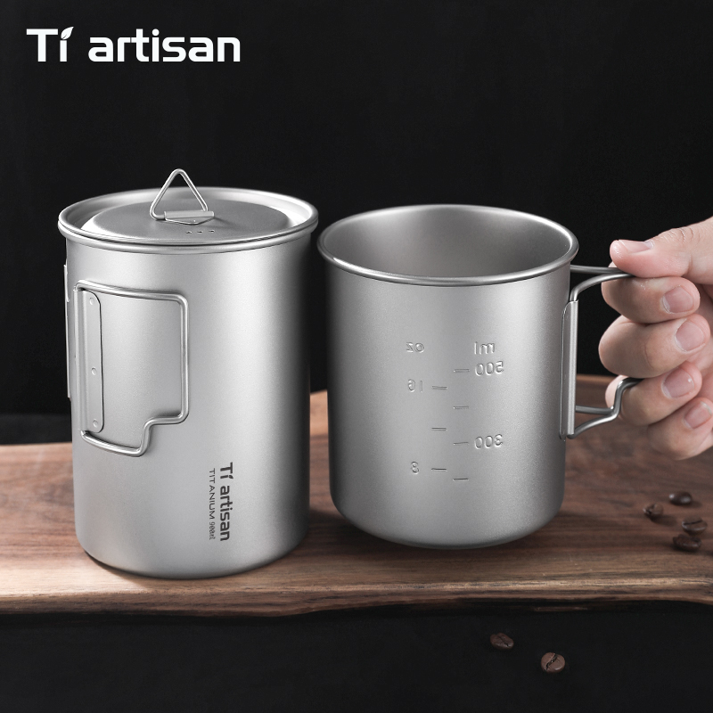 Tiartisan 750 ml / 900 ml tita - Camping Cooking Pot Large recensie en prijs