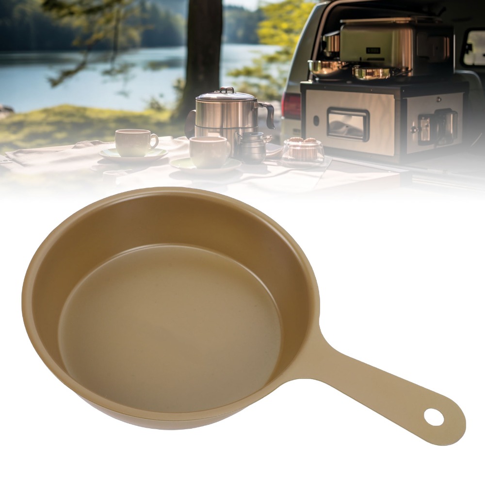 Duurzame 5,1 inch mini-koekenp - Camping Cooking Without Gas recensie en prijs