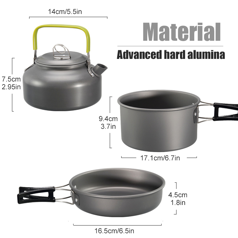 WESTTUNE Camping Kookgerei Kit - Camping Cooking Set 2 Person recensie en prijs