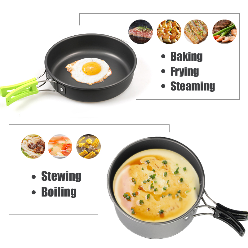 WESTTUNE Camping Kookgerei Kit - Camping Cooking Set 2 Person recensie en prijs