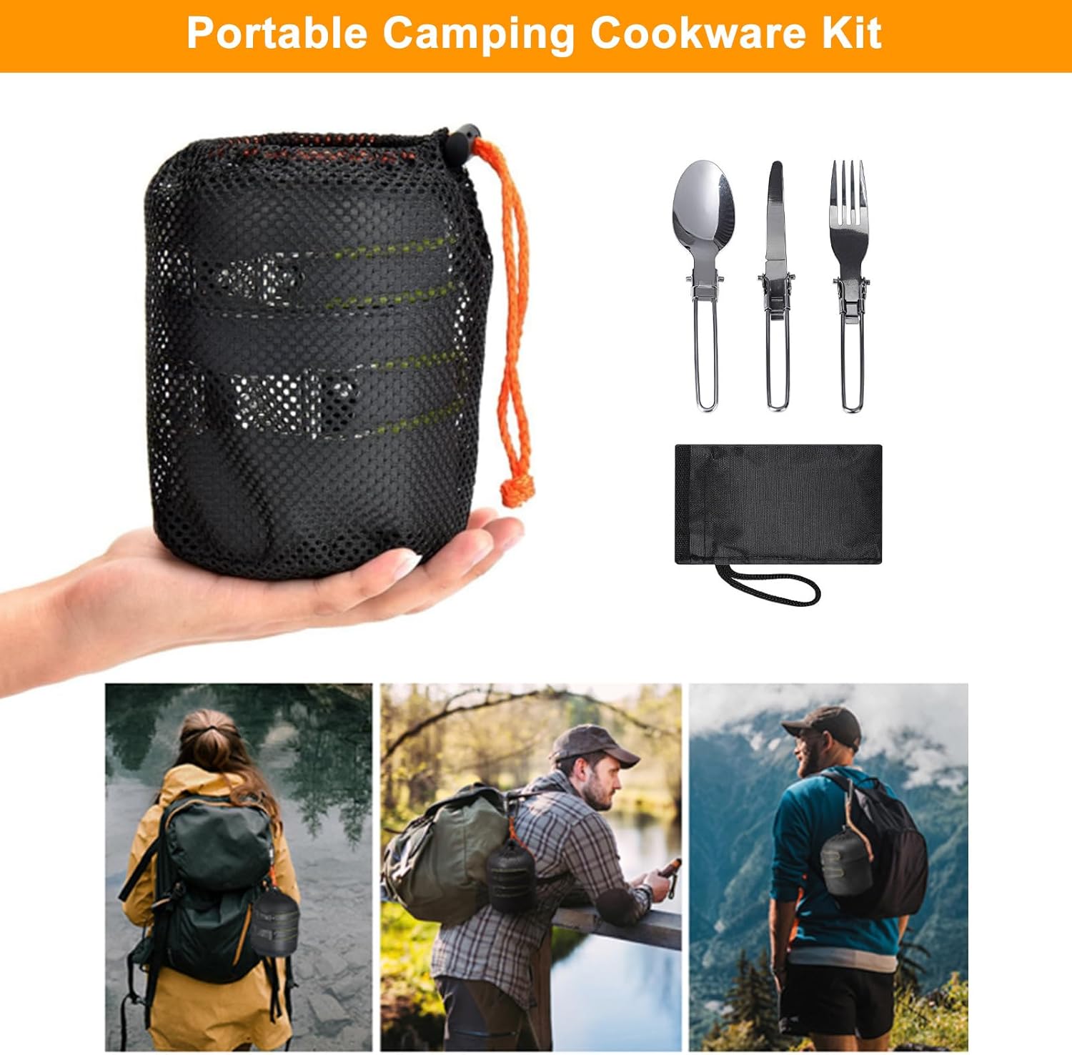 Campingkookgerei, mess kit, ba - Camping Cooking Mess Kit recensie en prijs