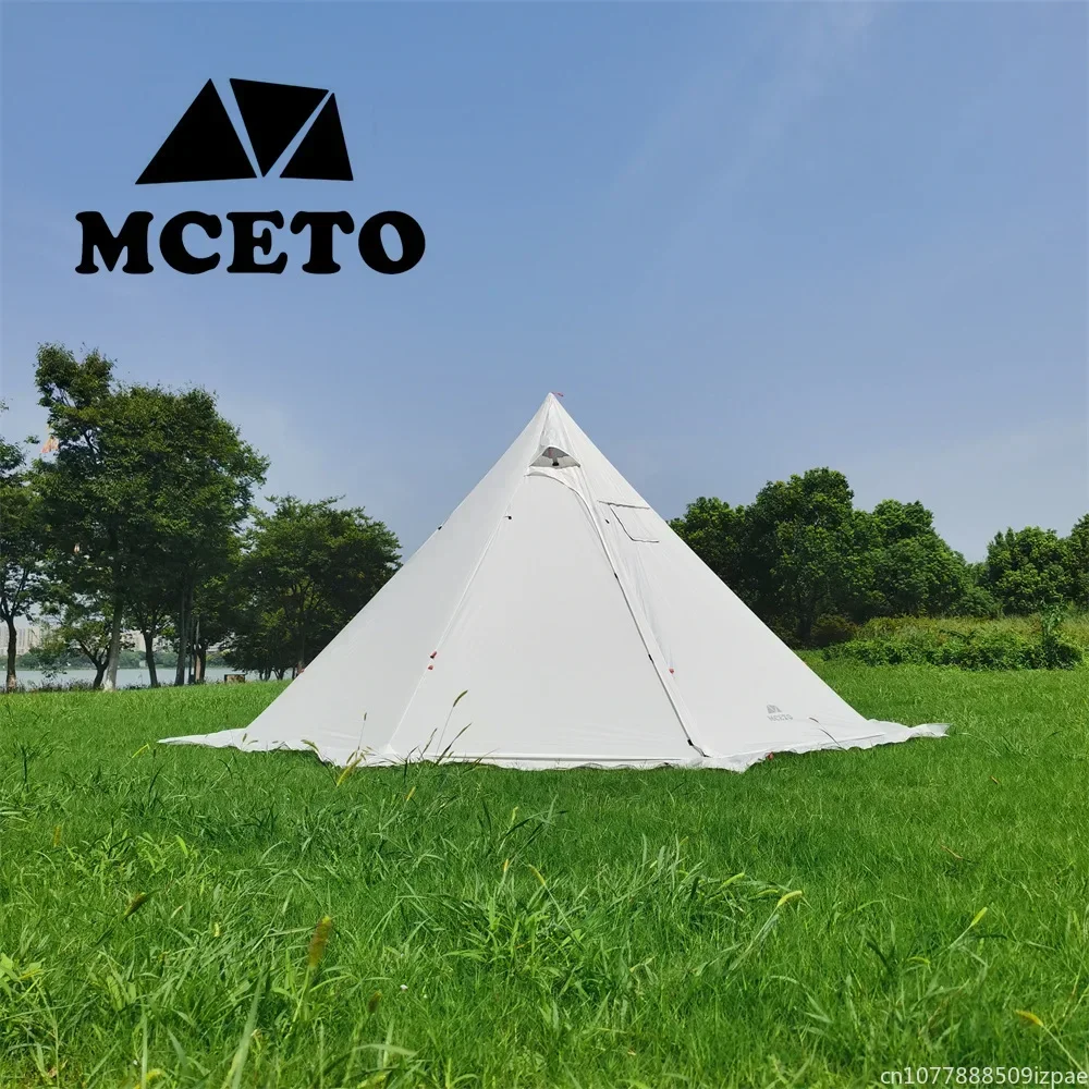 hete piramidetent met sneeuwro - Camping Cooking Snow recensie en prijs