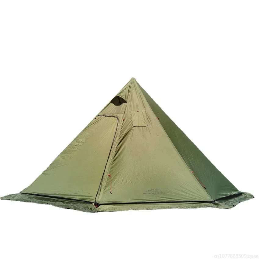 hete piramidetent met sneeuwro - Camping Cooking Snow recensie en prijs